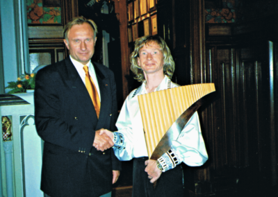 z Prezesem B.C.C. Markiem Goliszewskim