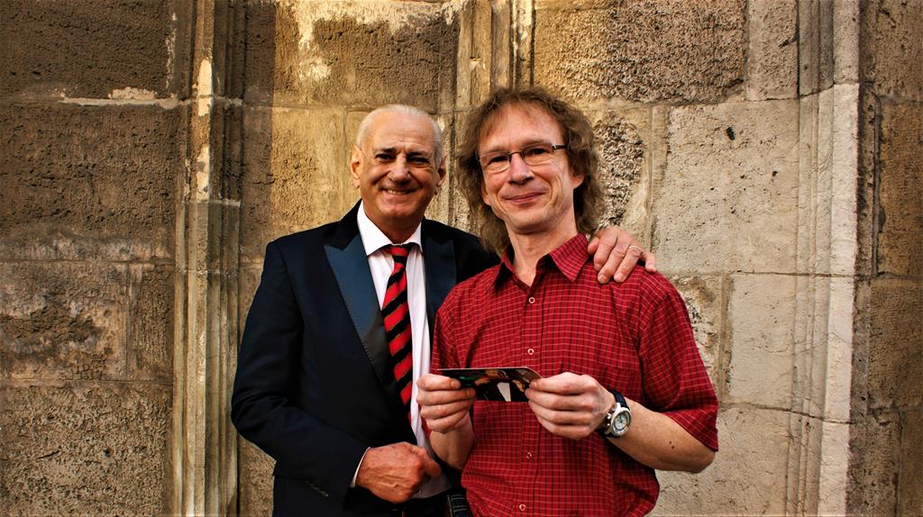 Z światowej sławy wirtuozem fletni Pana G. Zamfirem